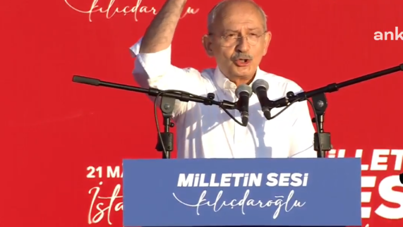 Chp Den Milletin Sesi Mitingi Birlikte M Cadele Etmeliyiz Olay