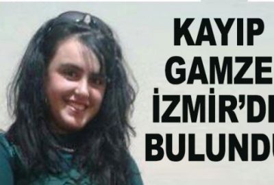 Bursalı kayıp Gamze İzmir’de bulundu