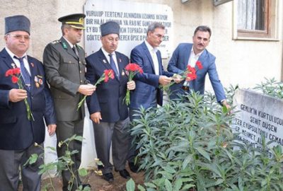 Şehit Yüzbaşı Cemal ve silah arkadaşları unutulmadı