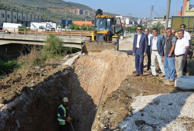 Umurbey`in alt yapısı yenileniyor