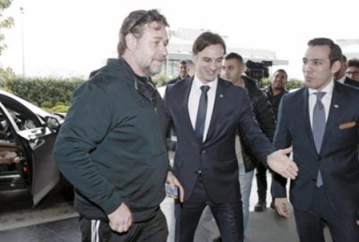 Russell Crowe İstanbul`da