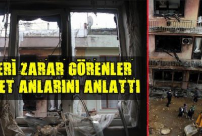 Patlamanın yaşandığı mahalle savaş alanına döndü