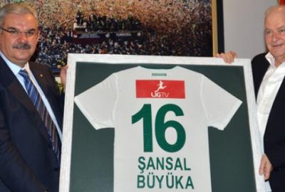 Şansal Büyüka’dan sürpriz ziyaret