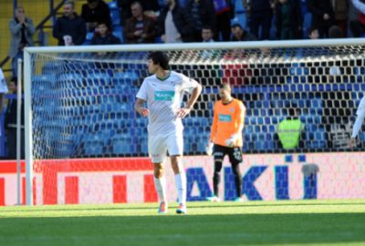 Bursasporlu futbolcuların son dakika üzüntüsü