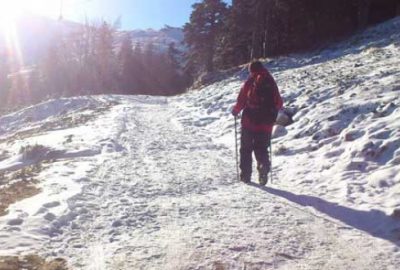 Uludağ’da dağcılık keyfi