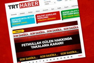 TRT’den Gülen bombası