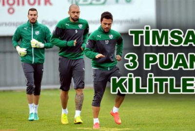 Bursaspor, Trabzonspor’a karşı galibiyet istiyor