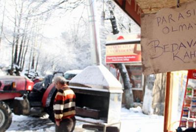 Uludağ yolunda parası olmayana bedava kahvaltı