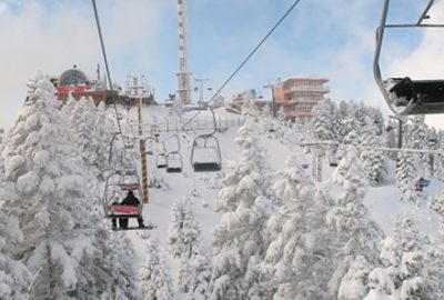 Uludağ yeni yıla karla giriyor