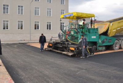 Mesleki eğitim kampüsündeki altyapı çalışmaları tamamlanıyor