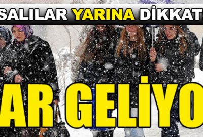 Havalar soğuyor, kar geliyor