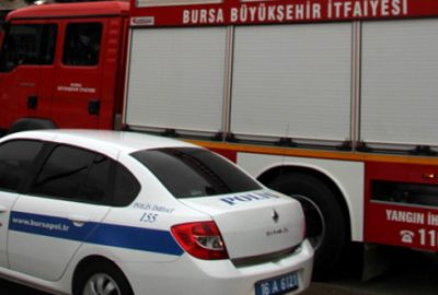 Bursa’da soba kovasından çıkan yangın korkuttu