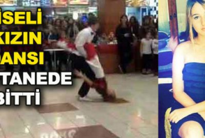 Liseli kızın dansı hastanede bitti!