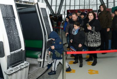 Yeni teleferiğe ‘kar’ dopingi