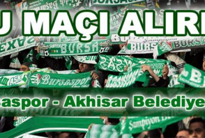 Bursaspor’un konuğu Akhisar Belediyespor