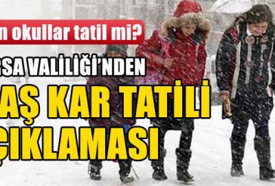 Valilikten flaş tatil açıklaması!