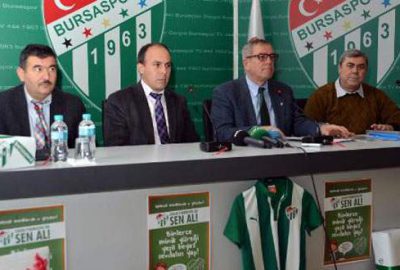 Bursaspor’dan ‘Onun Formasını da Sen Al’