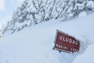 Uludağ’da kar kalınlığı 3 metreyi geçti!