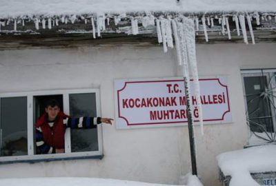 Kocakonak’ta zorlu yaşam