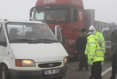 Bursa’da zincirleme kaza: 5 yaralı