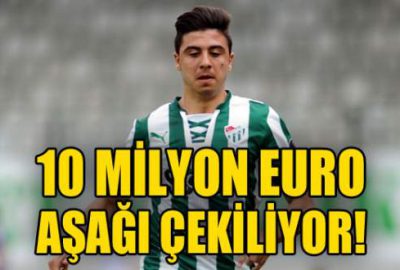 10 milyon Euro aşağı çekiliyor!