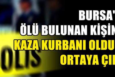 Yol kenarında ölü bulunan kişi…