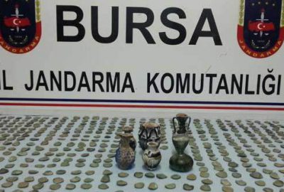 Bursa’da otobüsten tarih çıktı