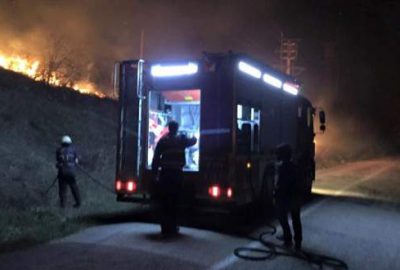 Bursa’da yürekleri ağza getiren yangın!