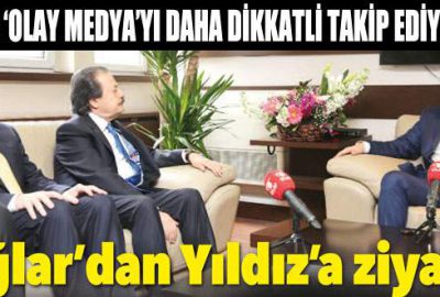 Çağlar’dan Yıldız’a ziyaret