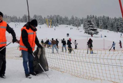 Beyaz Cennet’in temizlik timi