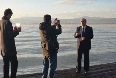 İznik Gölü’nde vapur seferi