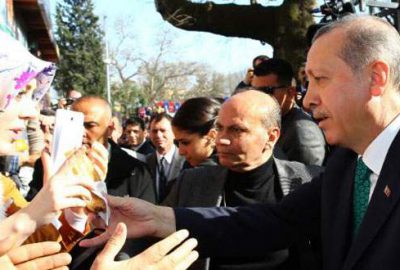 Ulucamii’de Erdoğan izdihamı