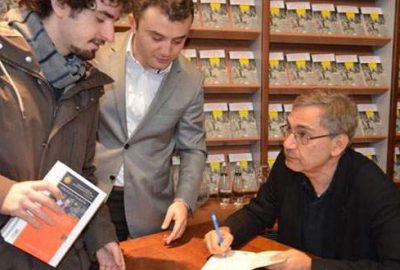 Orhan Pamuk, imza günü için Bursa’daydı