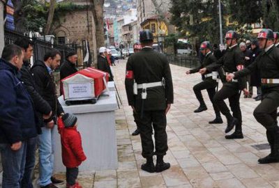 Bursa’da Kıbrıs gazisine son görev!