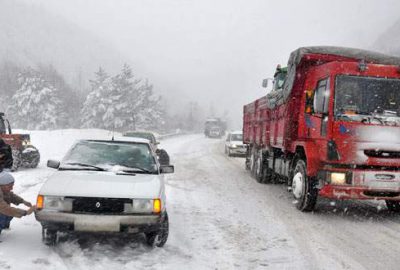 Kar esareti tekrar başladı