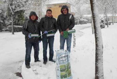 Hayvanlar için veterinerlerden 24 saat kar nöbeti