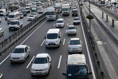 Trafiğe kayıtlı araç sayısı yüzde 4,95 arttı