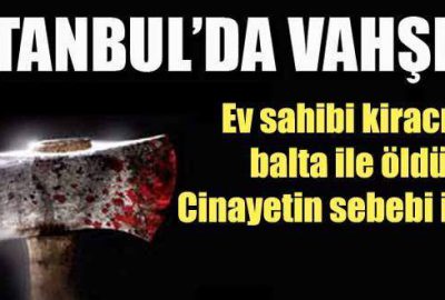 Ev sahibi dehşeti!