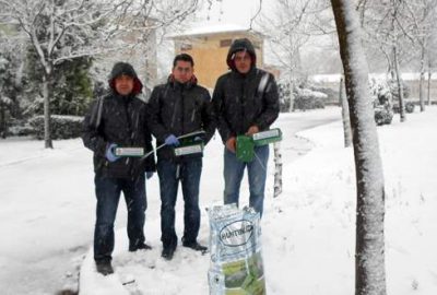 Sokak hayvanları unutulmadı