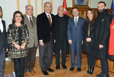 Recep Altepe, İtalyan mimar Fuksas’a yeni stadyumu tanıttı