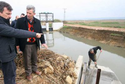 Arazileri artık su basmayacak