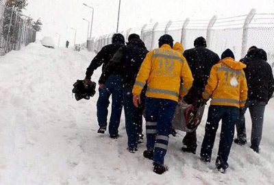 Kar çilesi hastaları da vurdu