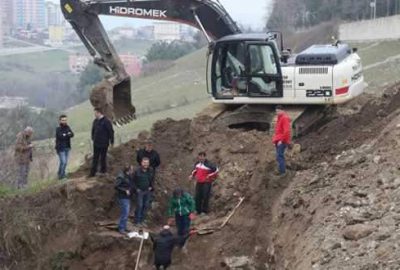 Hafriyat çalışması sırasında öyle bir şey bulundu ki!