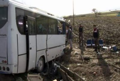 Bursa’da feci kaza! 2 ölü, 29 yaralı