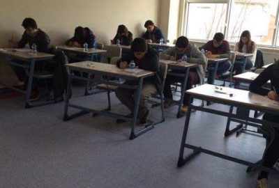 Uğur Hazırlık Lisesi’nde YGS Provası