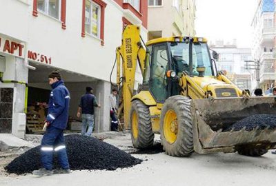 Mudanya Belediyesi asfalt sezonunu erken açtı