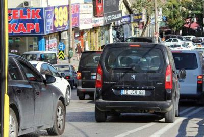 İşte trafikteki araç sayısı