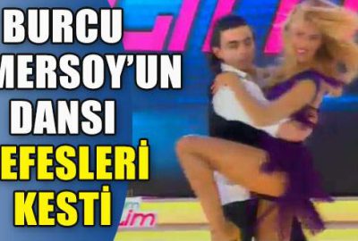 Burcu Esmersoy’un nefes kesen dansı