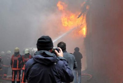 Trafo bomba gibi patladı