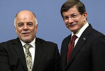 Davutoğlu Irak Başbakanı İbadi ile görüştü